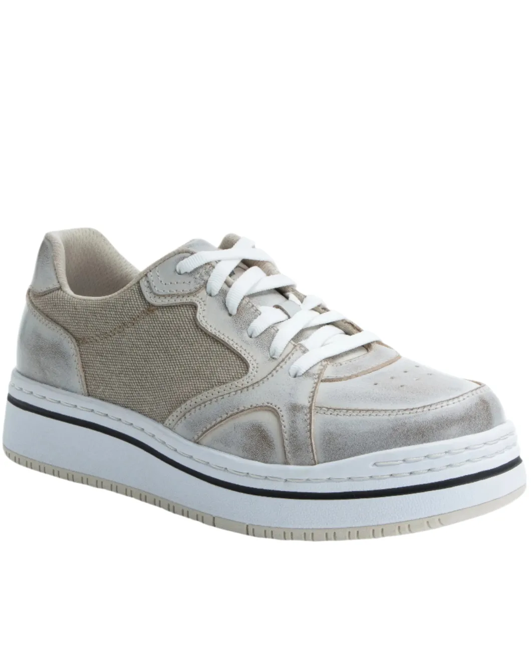 Alegria Alyster Cream Sneaker