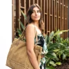Art N Vintage Sail Canvas Leather Shopper Bag