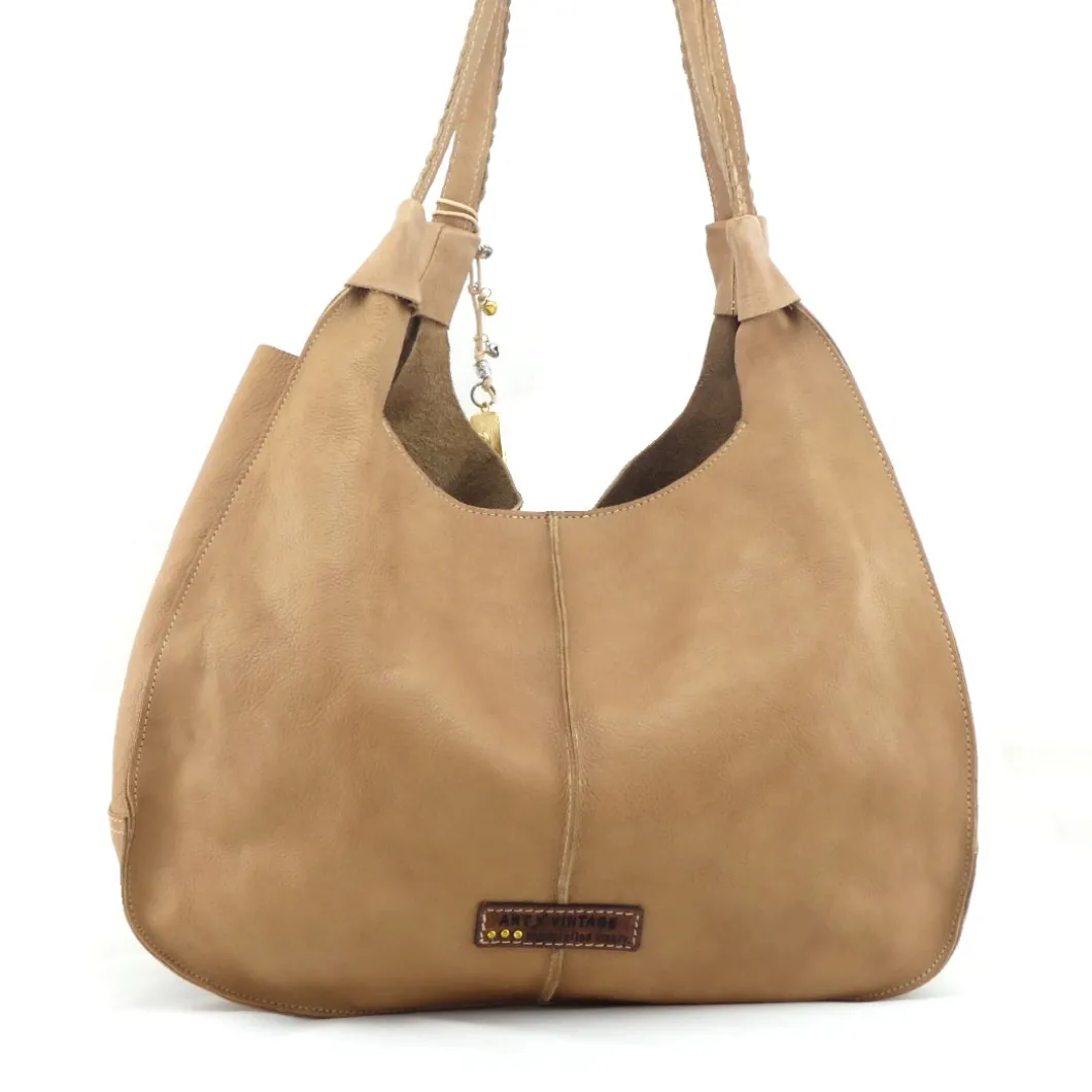 Art N Vintage Tamar Tote Taupe Bag