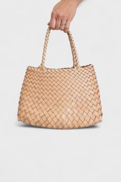 Art N Vintage Tesserre Basket Bisque Bag