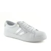 Cabello Ultimate White Silver Sneaker