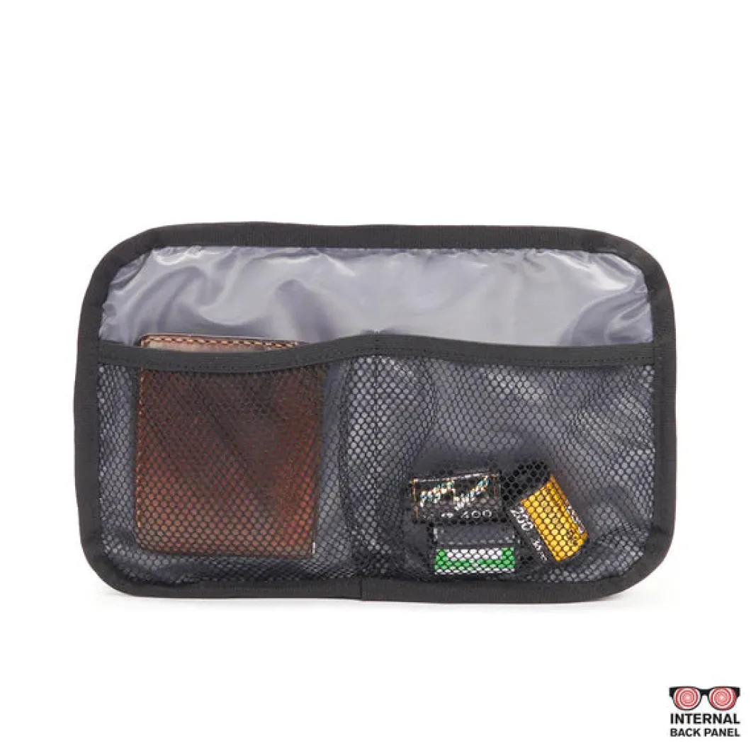 Chrome Ziptop Waistpack Black