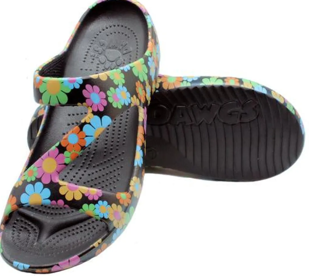 Dawgs Z Sandal Magic Bus Black