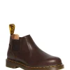 Dr Martens 2976 Low Crop Chelsea Boot Brown AR Rogue