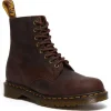 Dr Martens 1460 Pascal 8 Eye Chestnut Brown Waxed