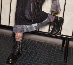 Dr Martens 1460 Pascal HDW 8 Eye Black Nappa Boot