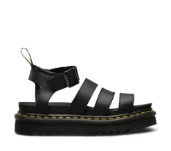 Dr Martens Blaire Hydro Black Sandal