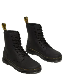 Dr Martens Combs Leather Black Wyoming