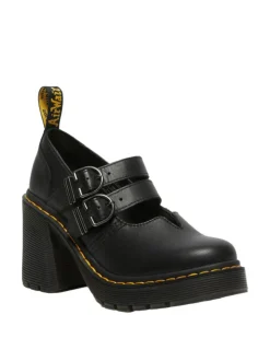 Dr Martens Eviee (Lottee) Black Heeled Mary Jane