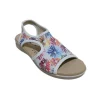 Euroflex Tuscany Sandal White Floral