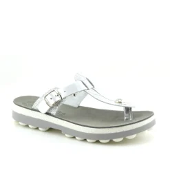 Fantasy Sandal Mirabella White Lizard