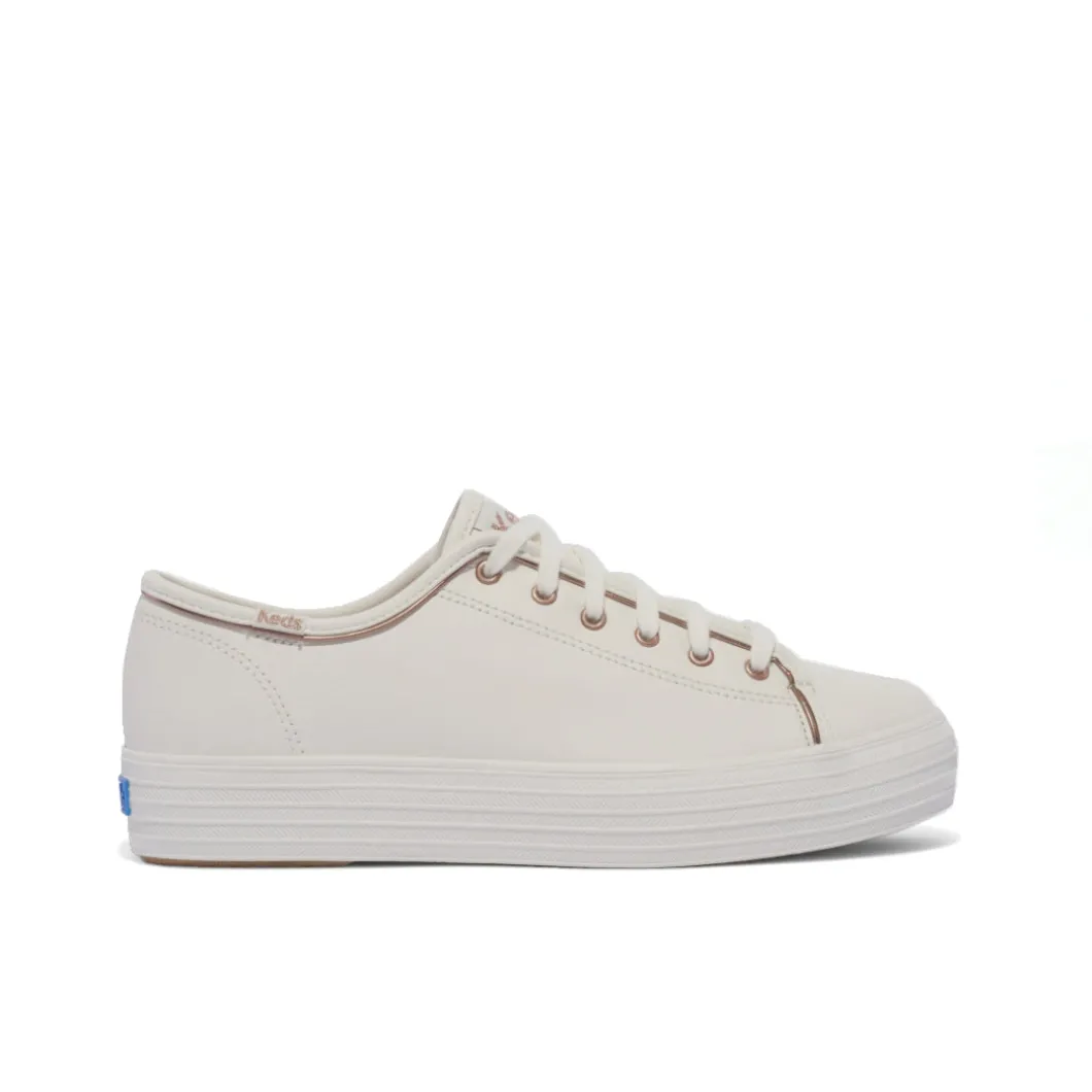 Keds Triple Kick White Rose Gold