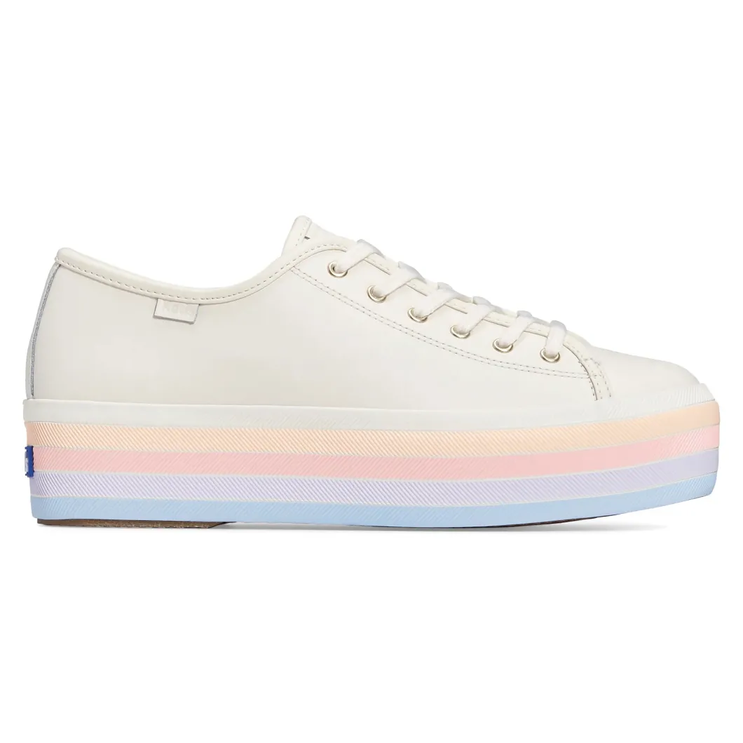 Keds Triple Up Leather Multi Stripe