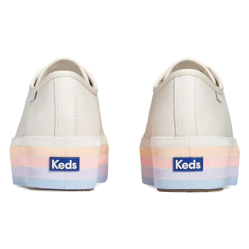 Keds Triple Up Leather Multi Stripe