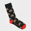 Lafitte Echidna Black Sock