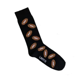 Lafitte Vintage Football Black Socks