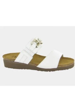 Naot Victoria White Slide