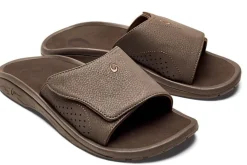 Olukai Nalu Slide Mens Dark Java