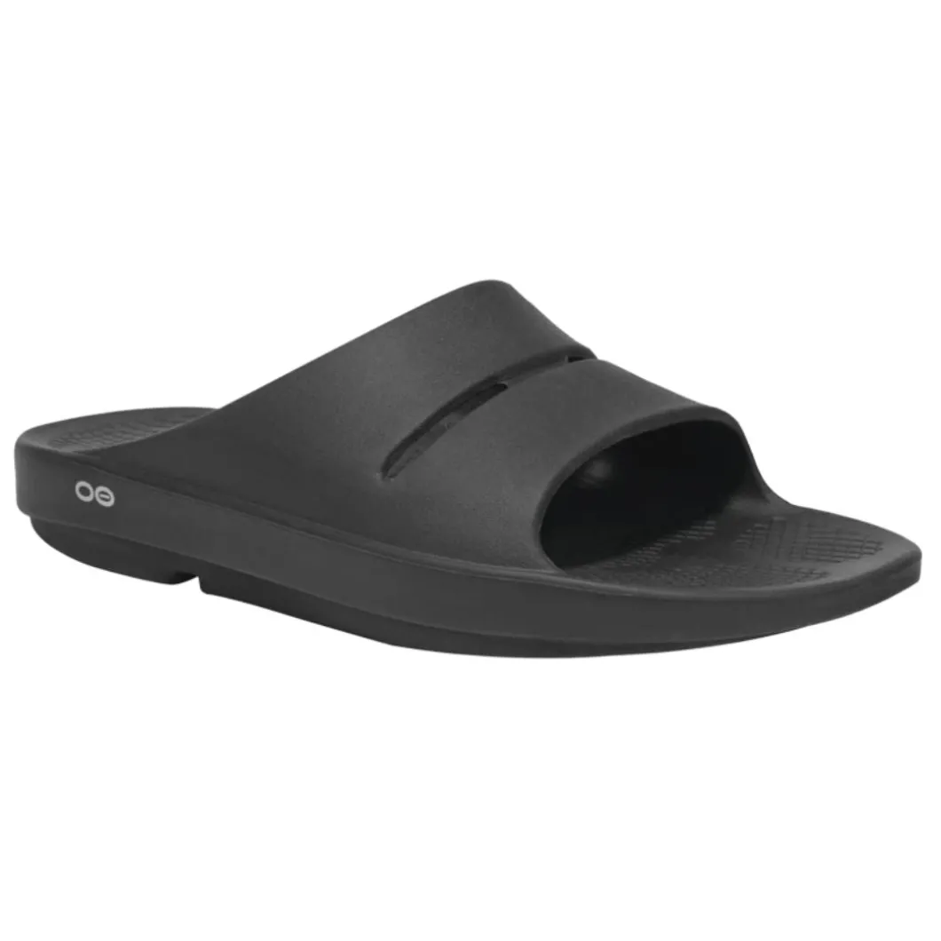 OOFOS Mens Ooahh Slide Black