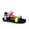 Rollie Sandal Tooth Wedge Citrus Splash