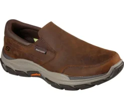 Skechers Mens Relaxed Fit Respected Callum Dark Brown