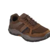 Skechers Mens Respected Benington Dark Brown