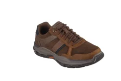 Skechers Mens Respected Benington Dark Brown