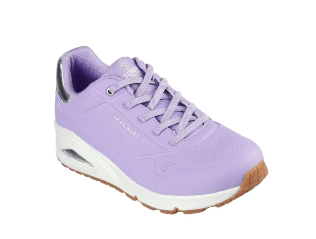 Skechers UNO Shimmer Away Lilac