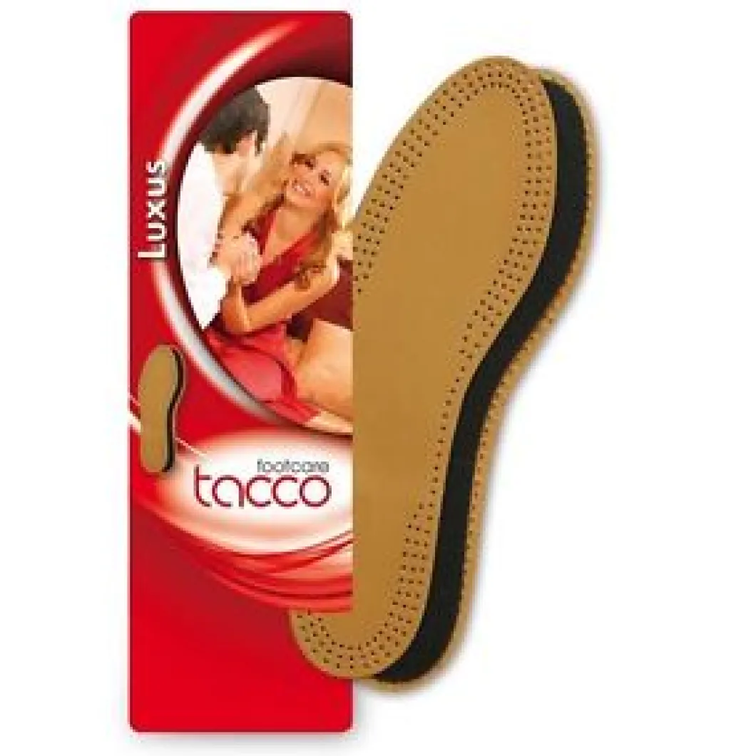 Tacco Luxus/SaphirSemelle Leather On Charcoal Insole
